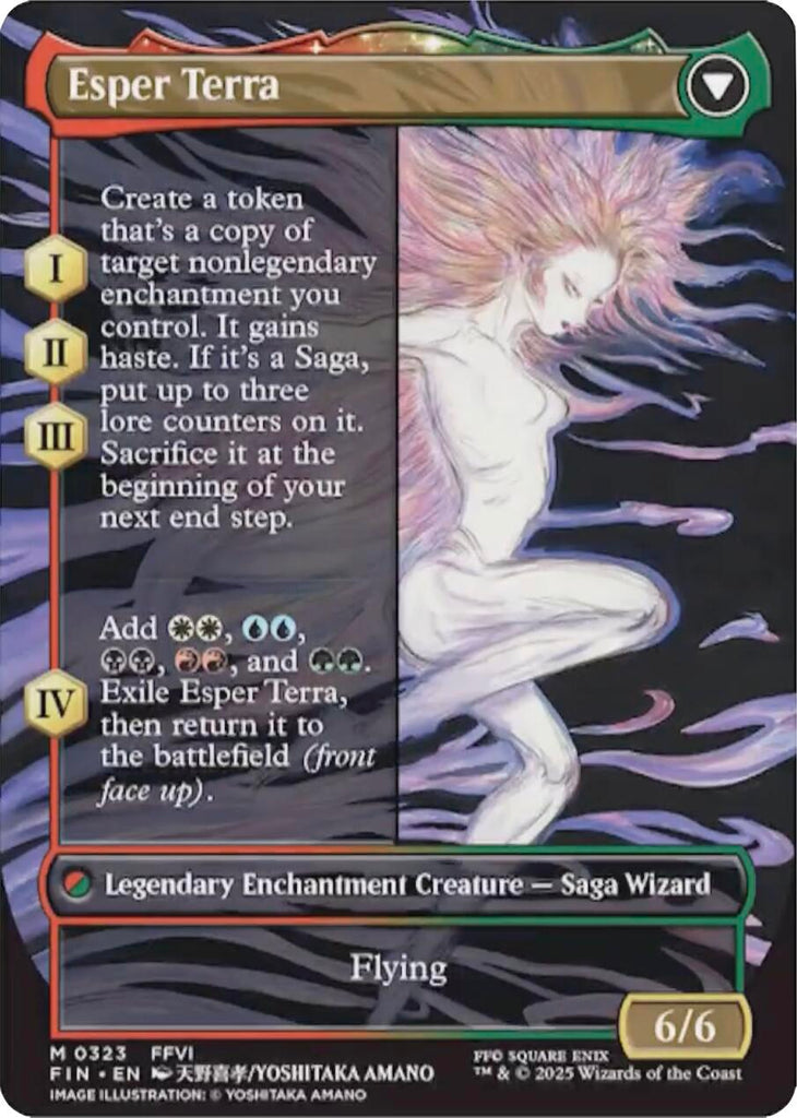 mtg final fantasy esper origins Terra, Magical Adept // Esper Terra (Borderless) [FINAL FANTASY]