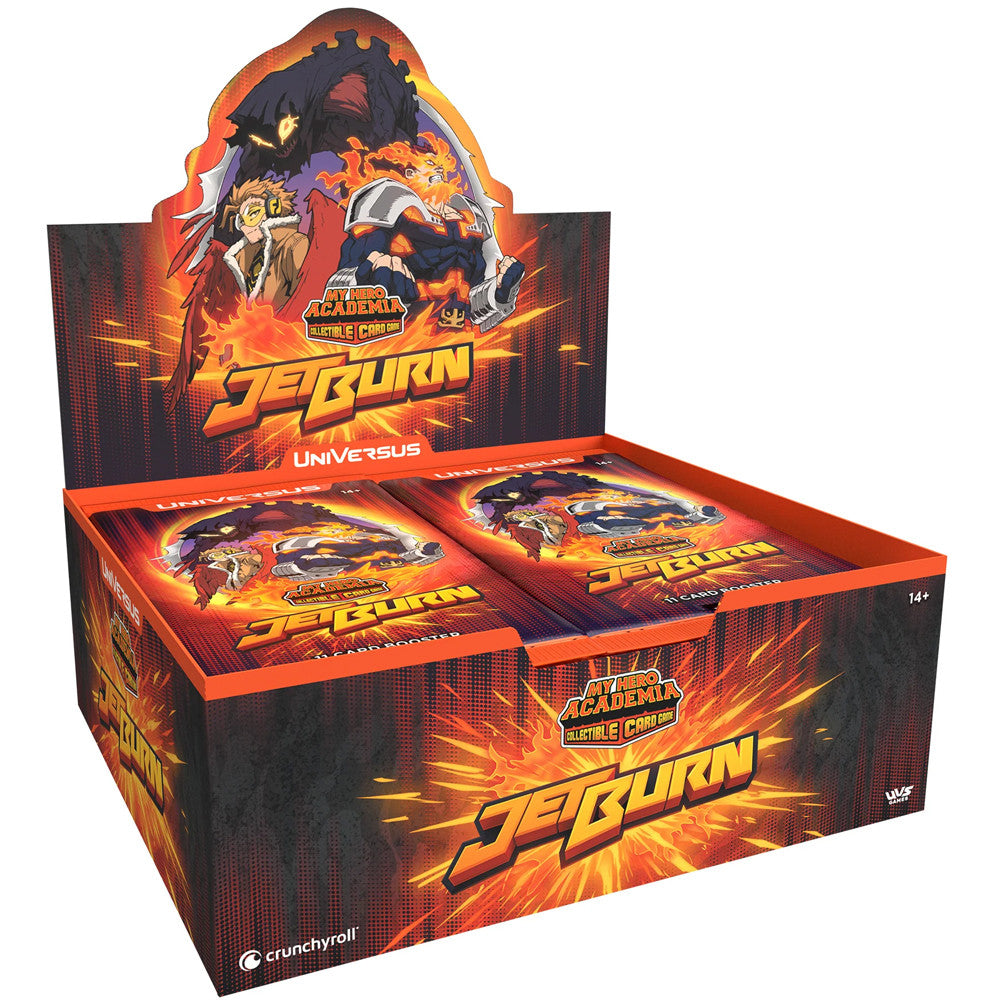 UniVersus - My Hero Academia Jet Burn Booster Box