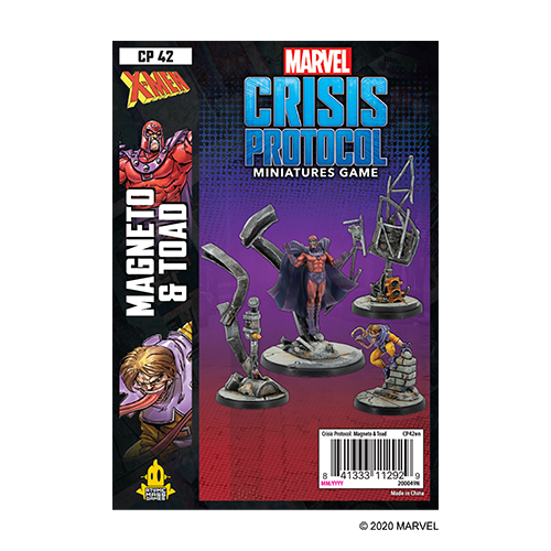 Marvel Crisis Protocol: Magneto and Toad