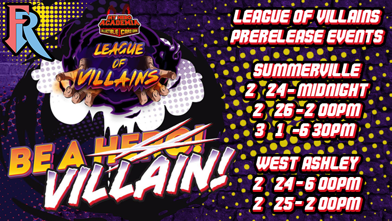 My Hero - League of Villains Prerelease!