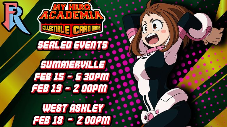 My Hero Academia CCG - Sealed Events!