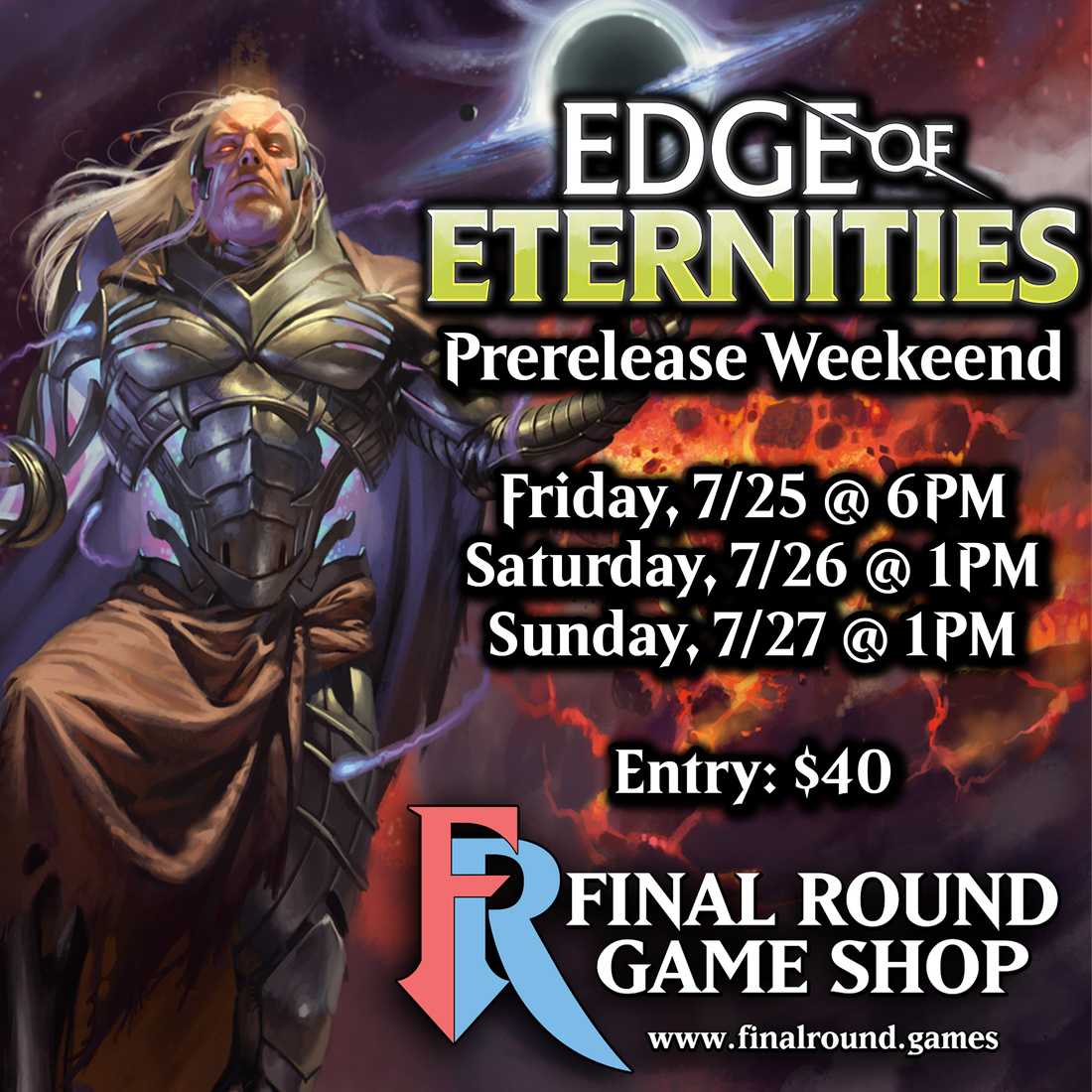 Magic - Edge of Eternities Prerelease Info!