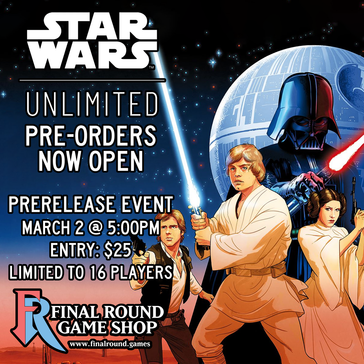 Star Wars Unlimited - Spark of the Rebellion Prerelease and Pre-Order Info!