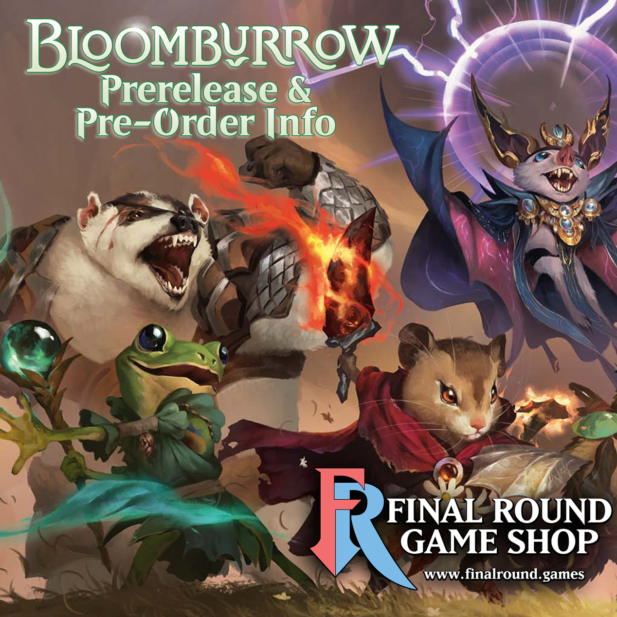 Magic - Bloomburrow Prerelease and Pre-order Info