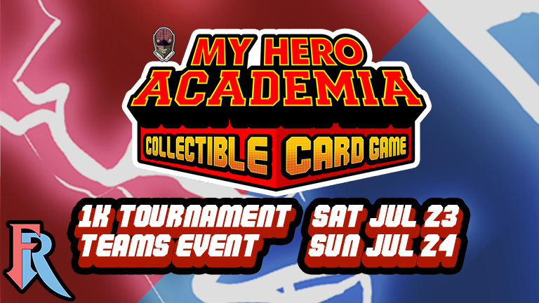 My Hero CCG 1K and Teams Event info!