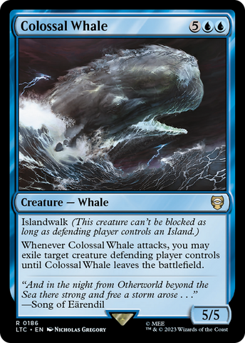 Colossal Whale [The Lord of the Rings: Tales of Middle-Earth Commander]