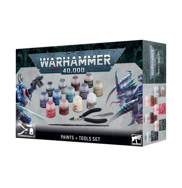 Warhammer 40K: Paint + Tool Set