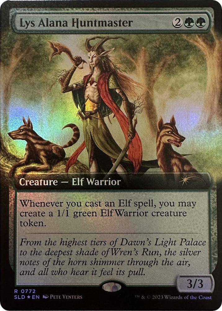 Lys Alana Huntmaster (Extended Art) [Secret Lair Drop Series]