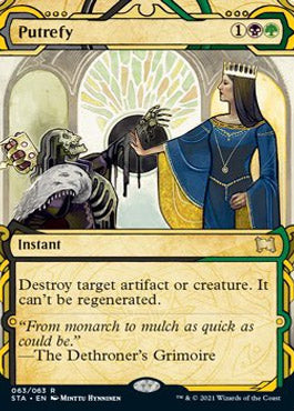 Putrefy (Foil Etched) [Strixhaven: Mystical Archive]