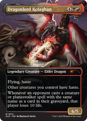 Dragonlord Kolaghan (1972) [Secret Lair Drop Series]