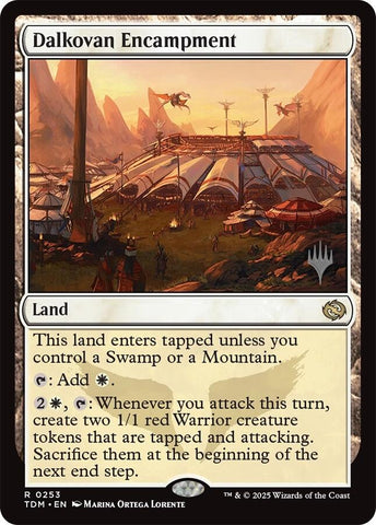 Dalkovan Encampment [Tarkir: Dragonstorm Promos]