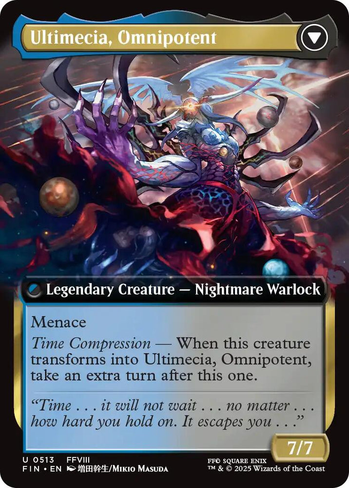 Ultimecia, Time Sorceress // Ultimecia, Omnipotent (Extended Art) [FINAL FANTASY]