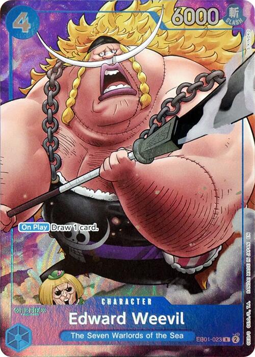 Edward Weevil (Seven Warlords of the Sea Binder Set) [One Piece Promotion Cards]