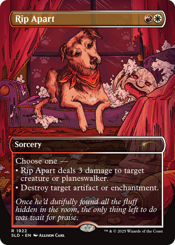 Rip Apart (1922) (Rainbow Foil) [Secret Lair Drop Series]