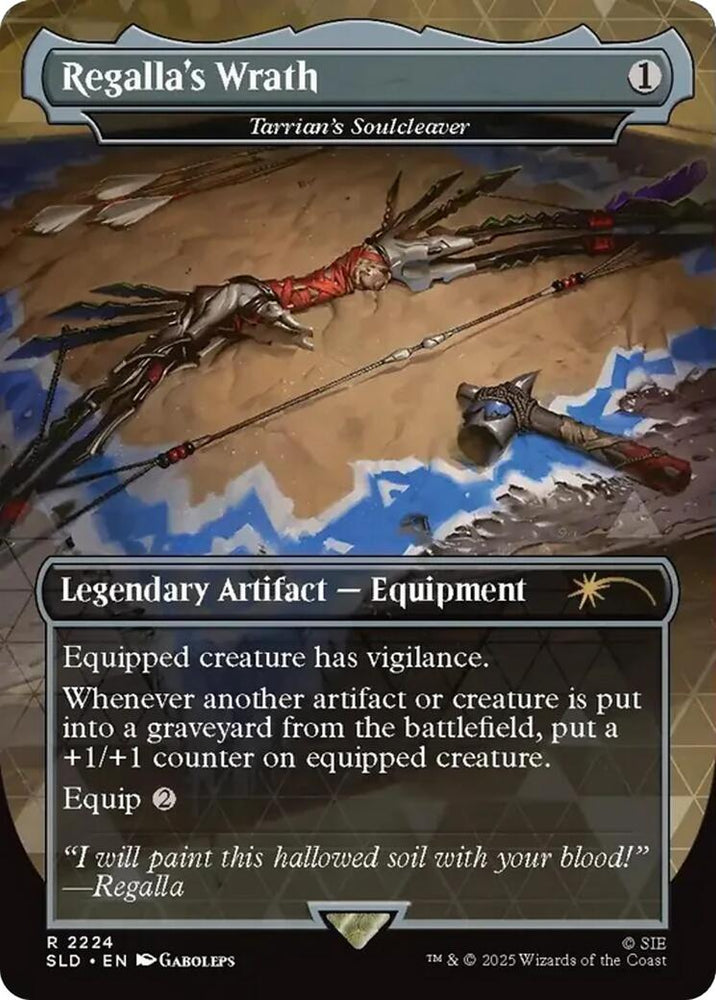 Regalla's Wrath - Tarrian's Soulcleaver [Secret Lair Drop Series]