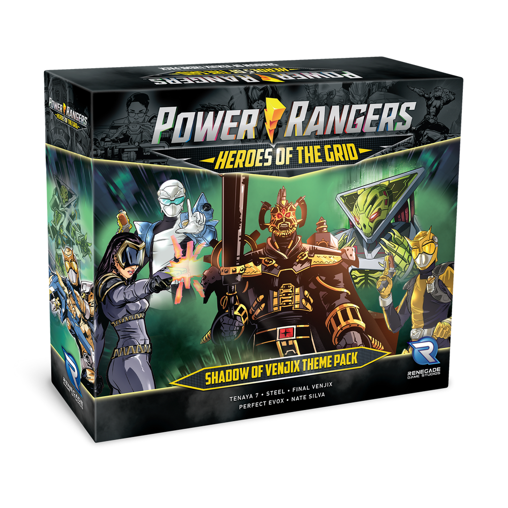 Power Rangers - Heroes of the Grid: Shadow of Venjix Theme Pack