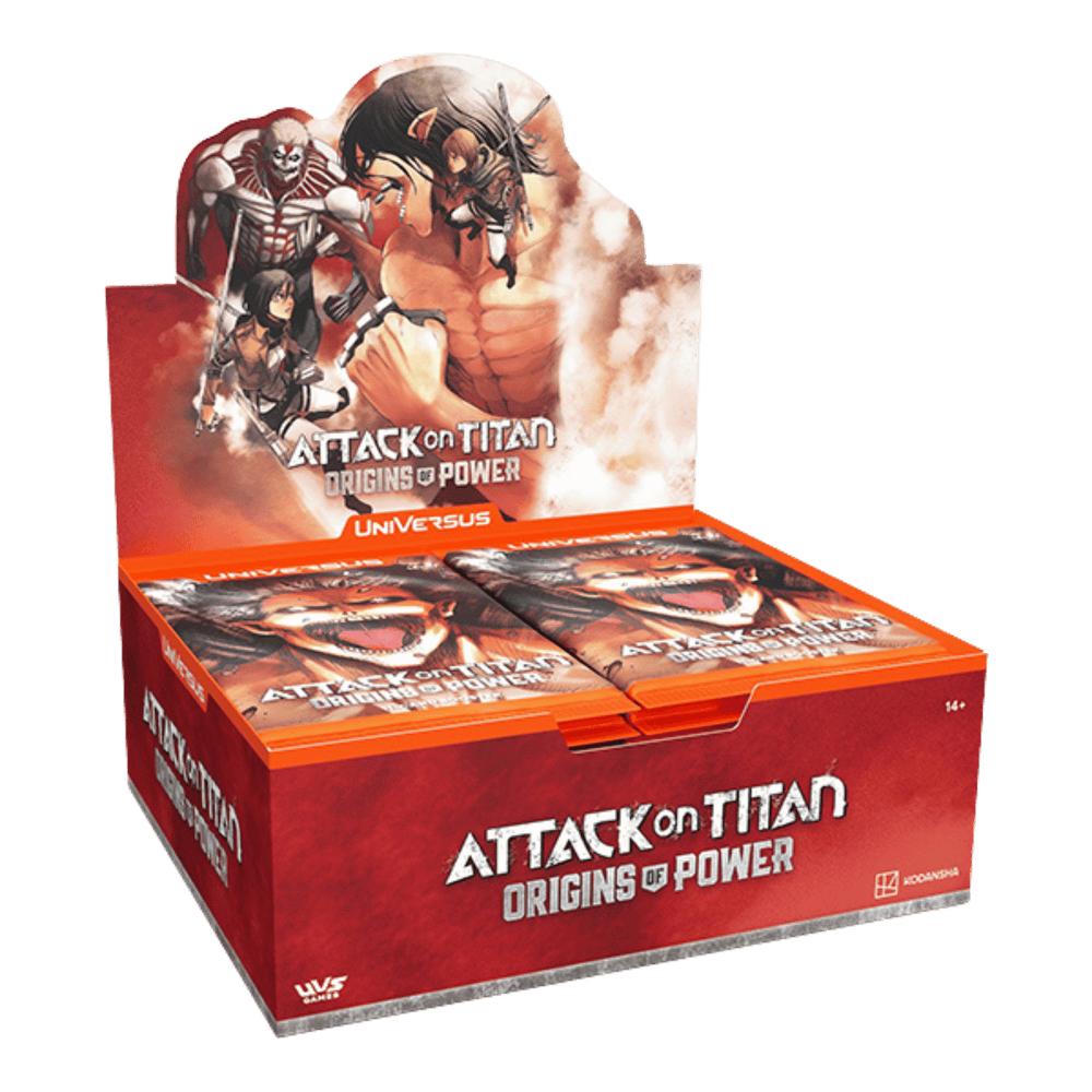 UniVersus - Attack on Titan Booster Box PRE-ORDER