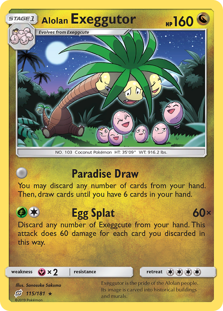 pokemon exeggutor card value Alolan ex Gold (92/64) - Paradise Dragona (sv7a) The item may be similar but not exactly the same as the image (e.g Alolan Exeggutor V 005 -