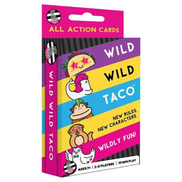 Wild Wild Taco: A Slap-Jack Card Game