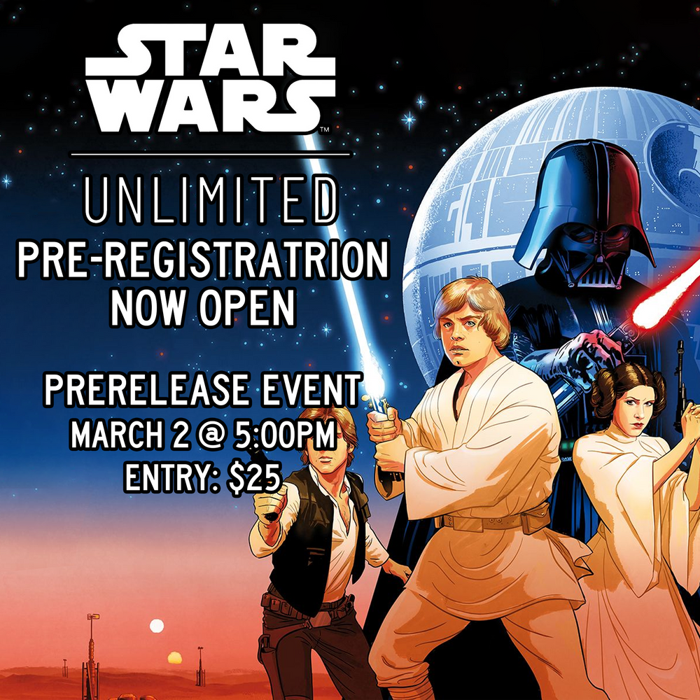 Star Wars Unlimited - Prerelease Entry (Pre-Register)