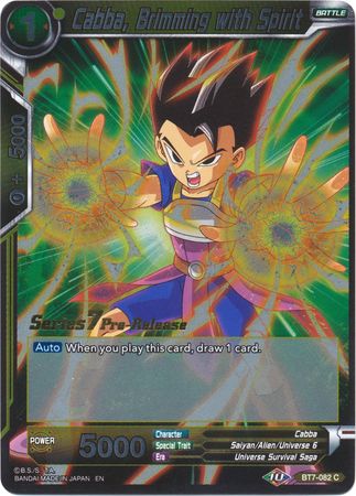 Cabba, Brimming with Spirit [BT7-082_PR]