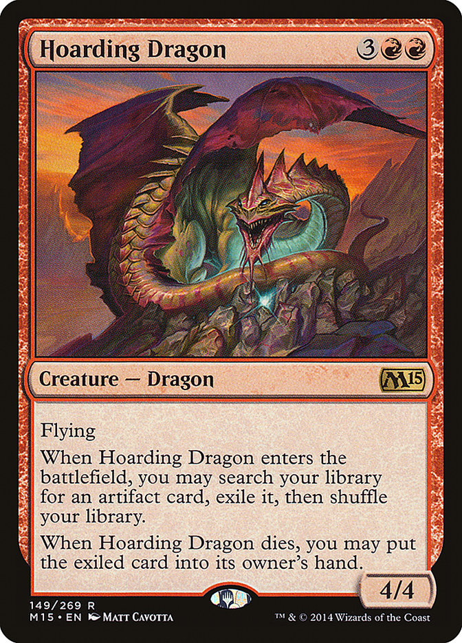 Hoarding Dragon [Magic 2015]