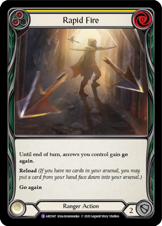 Rapid Fire [ARC047] Unlimited Rainbow Foil