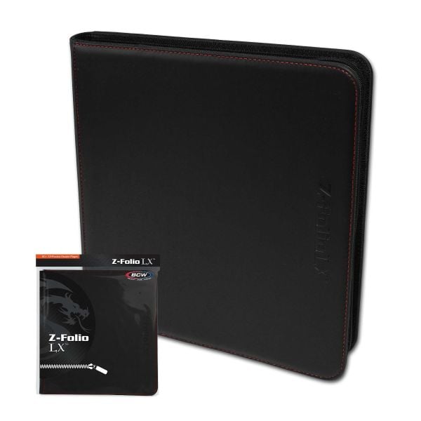 BCW Z-FOLIO LX 12-Pocket Binder