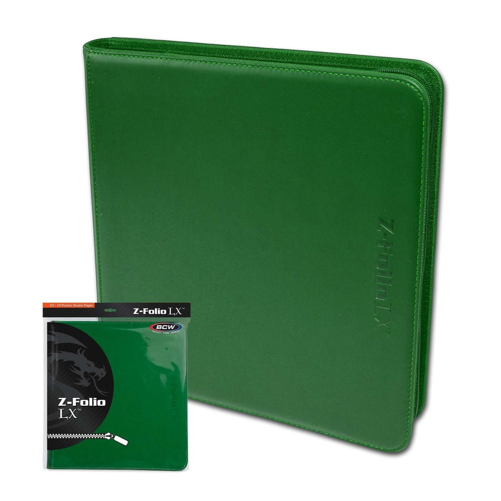 BCW Z-FOLIO LX 12-Pocket Binder