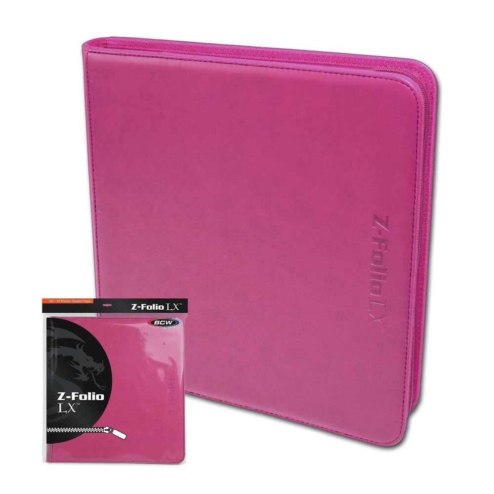 BCW Z-FOLIO LX 12-Pocket Binder