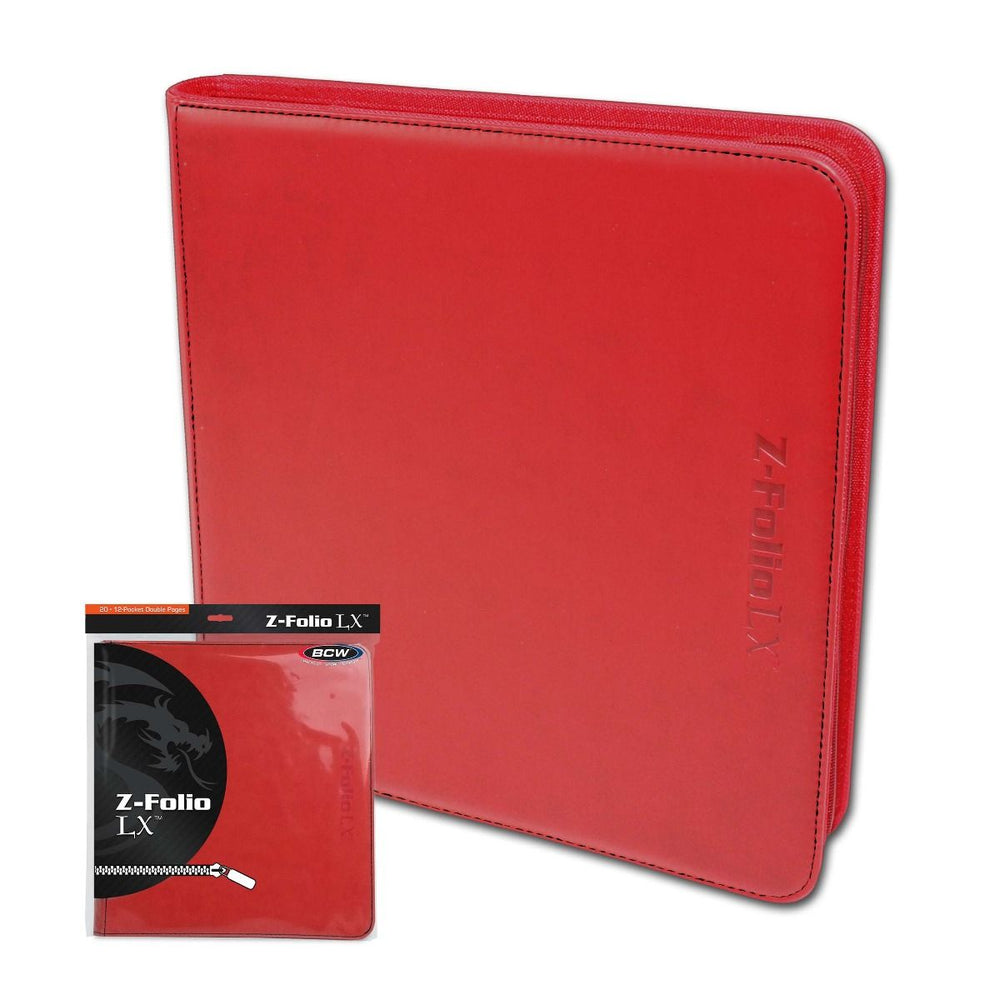 BCW Z-FOLIO LX 12-Pocket Binder