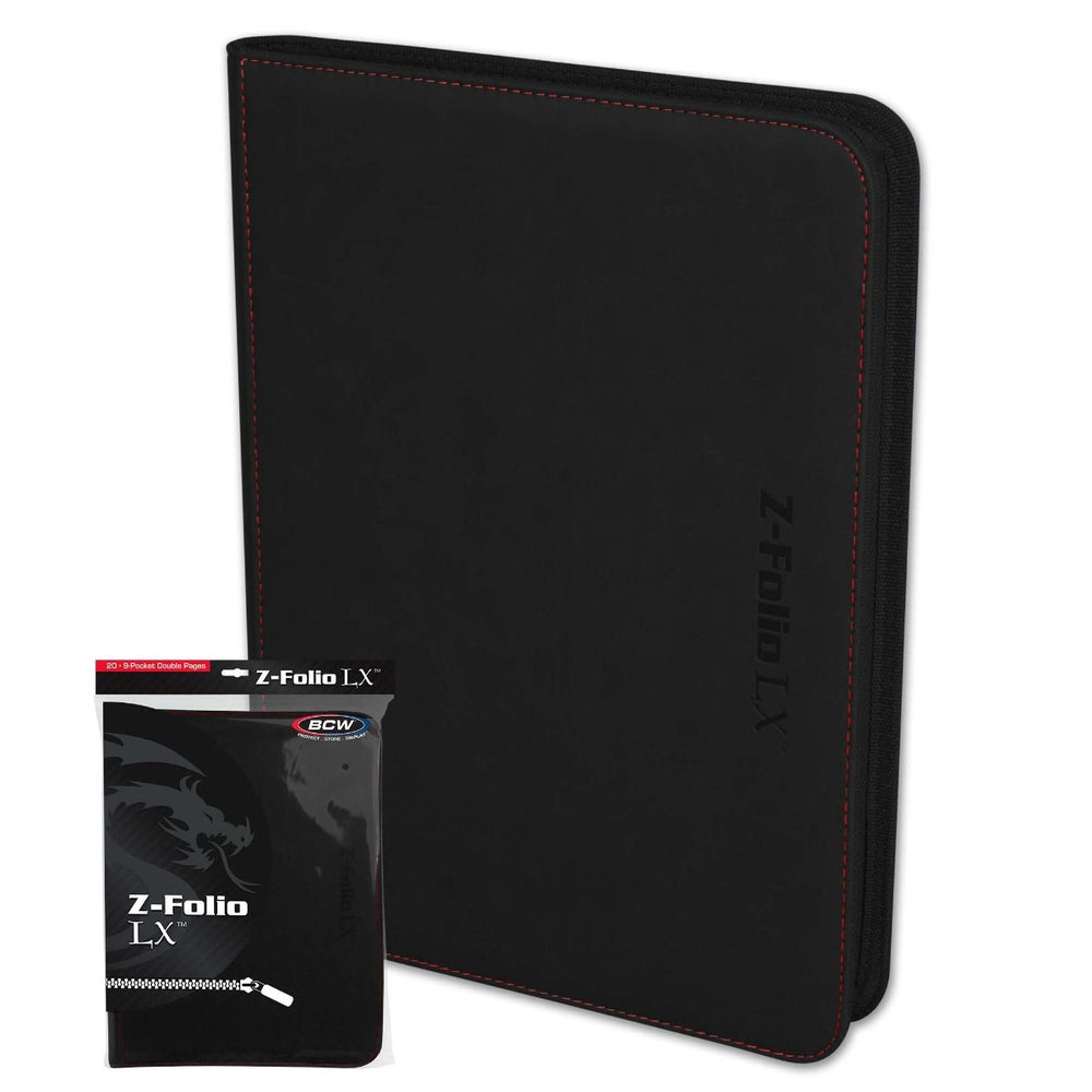 BCW Z-FOLIO LX 9-Pocket Binder