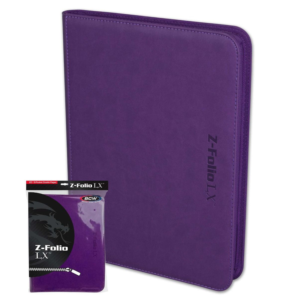 BCW Z-FOLIO LX 9-Pocket Binder