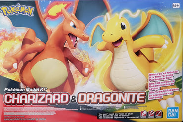 Pokemon Model Kit - Charizard and Dragonite