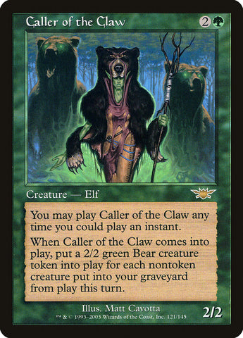 Caller of the Claw [Legions]