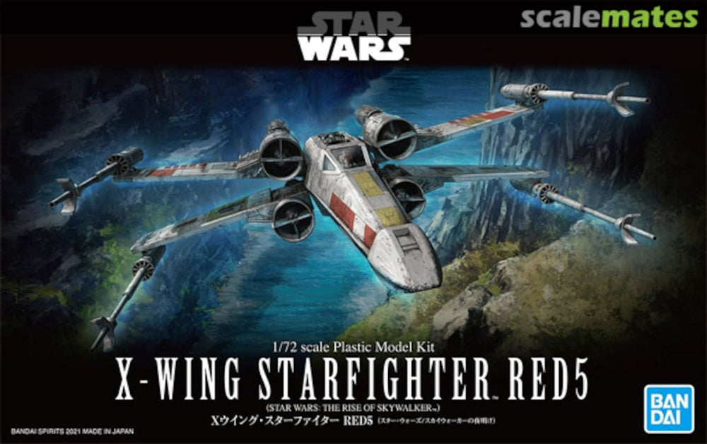 Star Wars Model Kit - 1/72 X-Wing Starfighter RED5