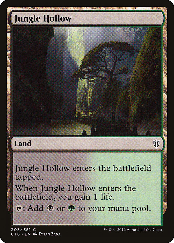 Jungle Hollow [Commander 2016]