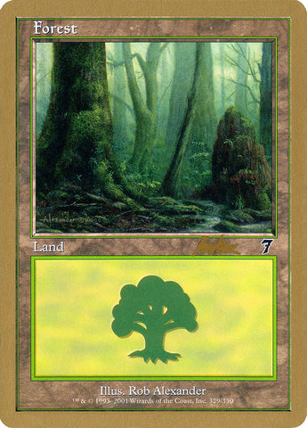Forest (329) (Brian Kibler) [World Championship Decks 2002]