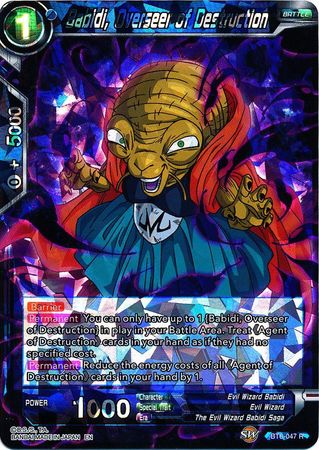 Babidi, Overseer of Destruction [BT6-047]