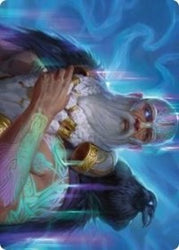 Alrund, God of the Cosmos Art Card [Kaldheim: Art Series]