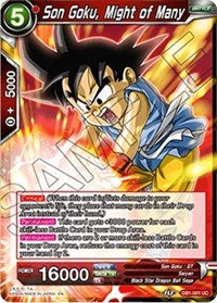 Son Goku, Might of Many [DB1-001]