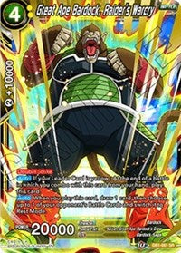 Great Ape Bardock, Raider's Warcry [DB1-061]