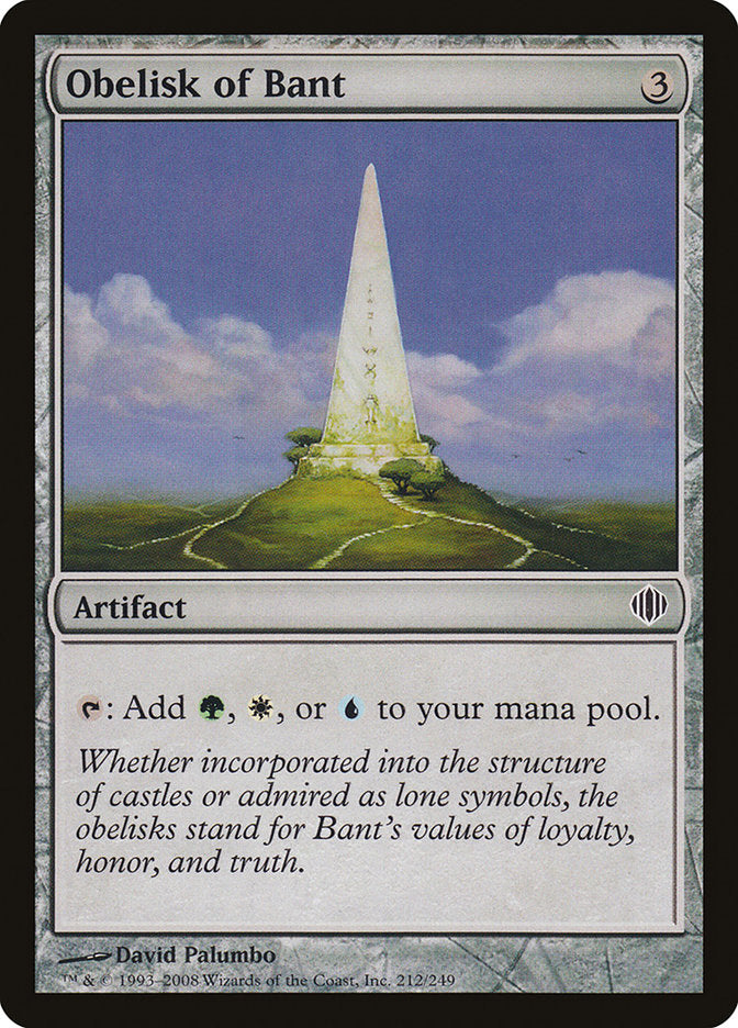 Obelisk of Bant [Shards of Alara]