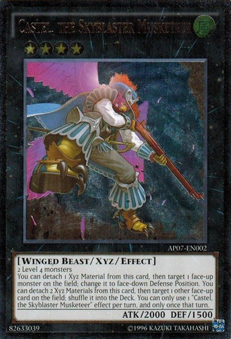 Castel, the Skyblaster Musketeer [AP07-EN002] Ultimate Rare