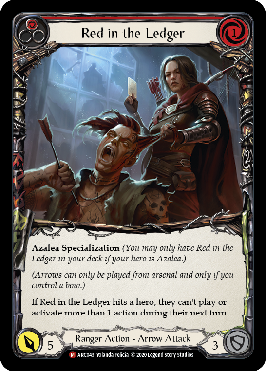 Red in the Ledger [ARC043] Unlimited Normal