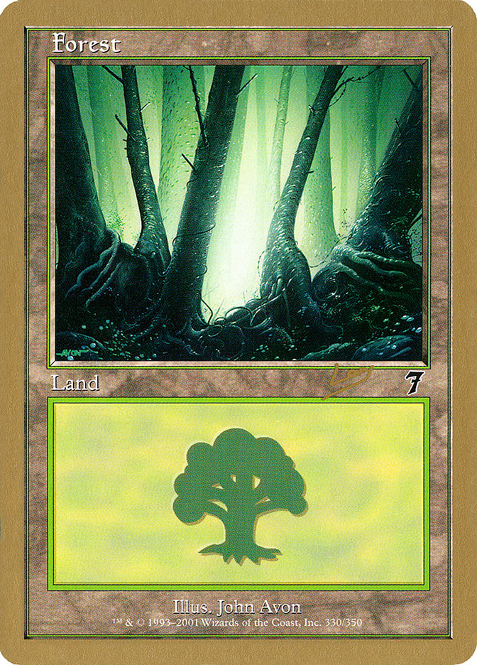 Forest (rl330) (Raphael Levy) [World Championship Decks 2002]