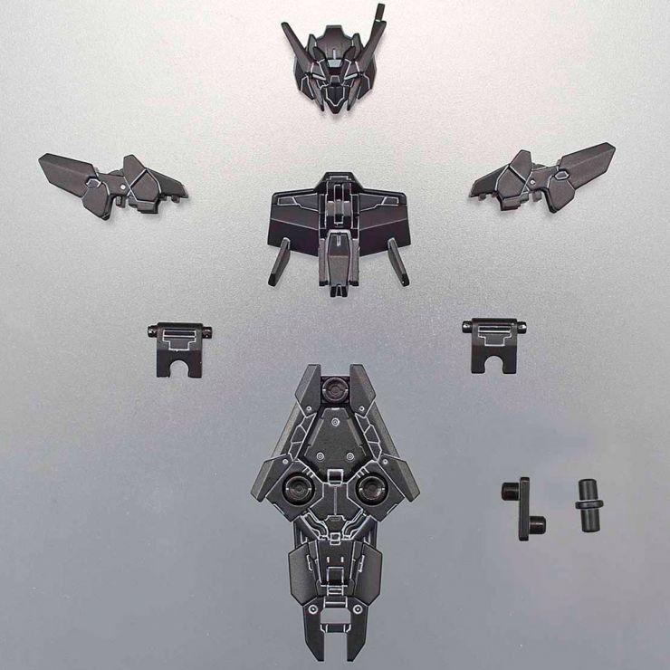 30MM 1/144 Commander Aircraft Option Armor For Alto (Black)