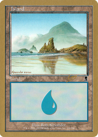 Island (rl338) (Raphael Levy) [World Championship Decks 2002]