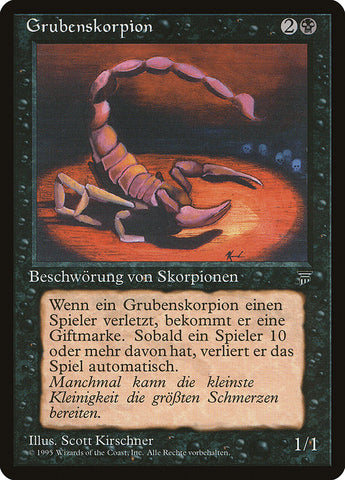 Pit Scorpion (German) - "Grubenskorpion" [Renaissance]
