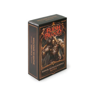 Flesh & Blood TCG: Rhinar, Reckless Rampage Hero Deck